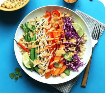 Saigon Chicken Wrap